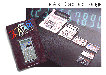 The Atari Calculator Range
